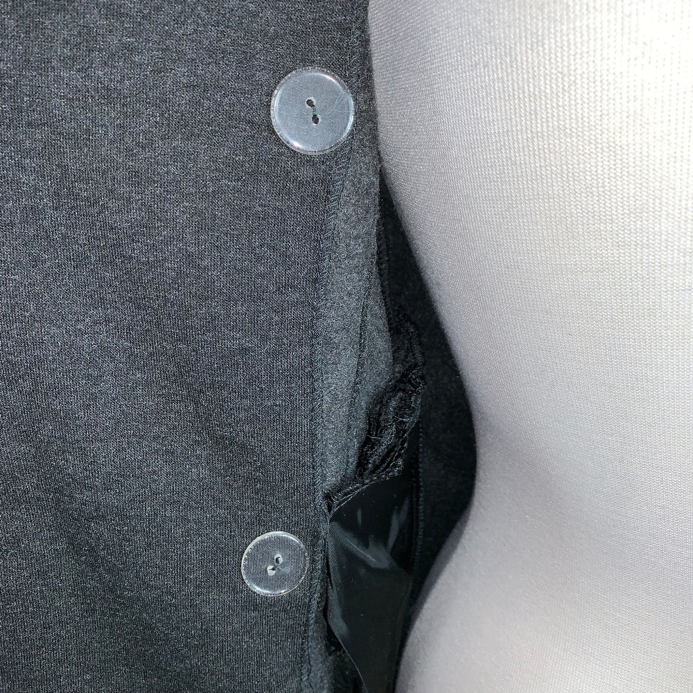 💥Host Pick💥Grey DoubleBreasted Pea Jacket w/Hood - Picture 3 of 8